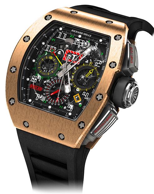 RICHARD MILLE RM 11-02 Automatic Flyback Chronograph Dual Time Zone Replica watch